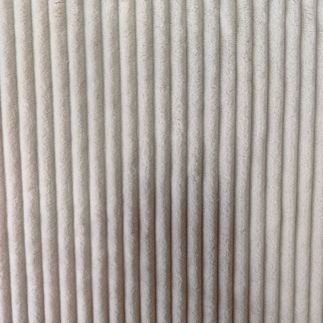 100% Polyester Knitted Ks Stripe Jacquard Flannel Fleece for Home Textile 